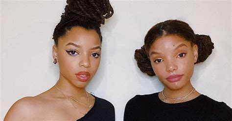 chloe and halle parents|chloe bailey twin sister.